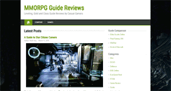 Desktop Screenshot of mmorpgguidereviews.net